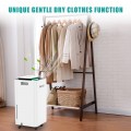 1800 Sq. Ft Dehumidifier for Home and Basements, COLAZE 30Pints Dehumidifiers with Auto or Manual Drainage with Drain Hose, 0.66 Gallon Water Tank, Auto Deforest, Dry Clothes Function