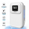 4-Pint Dehumidifier for Basement 4500 Cubic Feet, Dehumidifiers for Home Large Room with Sleep Mode, 1-24 H Timer, 1.5L Large Water Tank