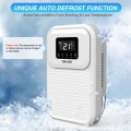 4-Pint Dehumidifier for Basement 4500 Cubic Feet, Dehumidifiers for Home Large Room with Sleep Mode, 1-24 H Timer, 1.5L Large Water Tank